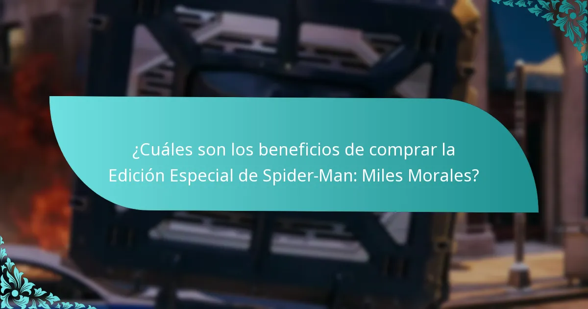 ¿Dónde puedo comprar la Edición Especial de Spider-Man: Miles Morales?
