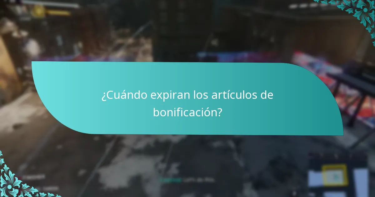¿Cómo se comparan los artículos de bonificación en valor?