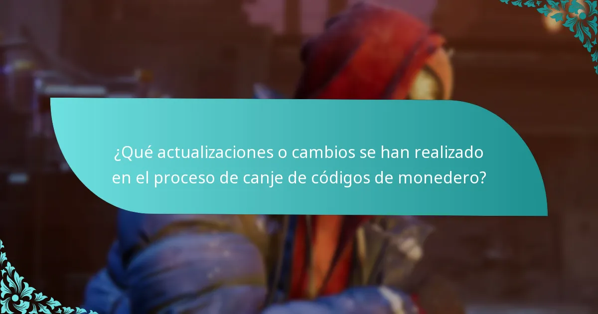 ¿Cuáles son las preguntas frecuentes sobre el canje de códigos de monedero?